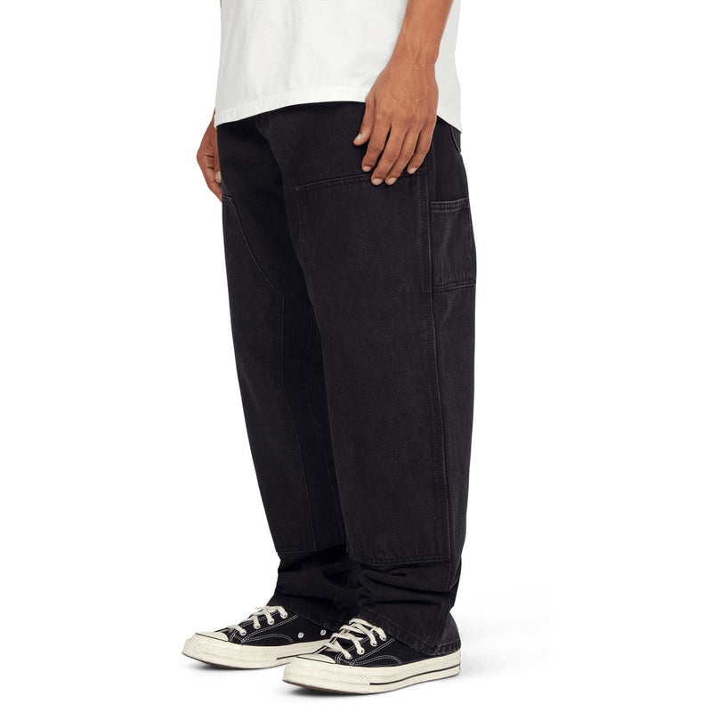 HUF Kinda Loose Double Knees Jeans - Faded Black