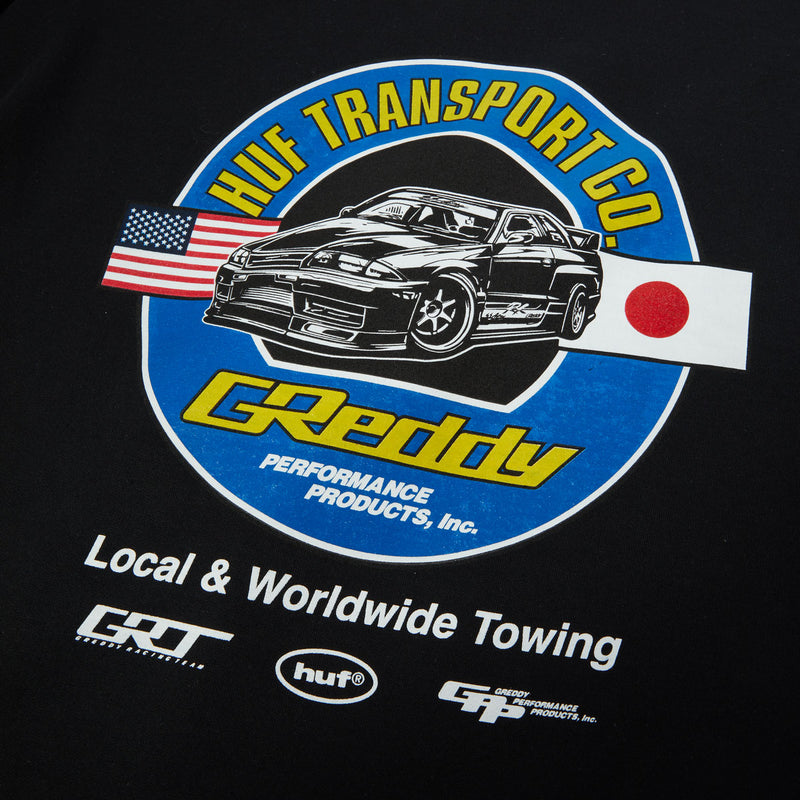 HUF x Greddy Transport Sweatshirt - Black