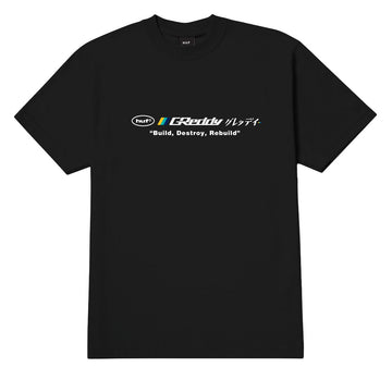 HUF x GReddy Motors T-Shirt - Black