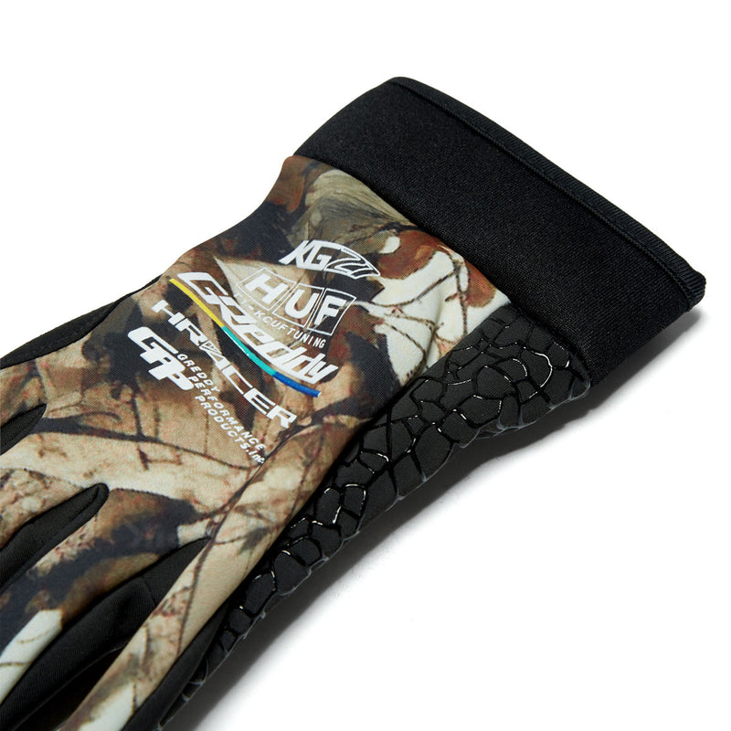 HUF x GReddy Racing Gloves - Camo