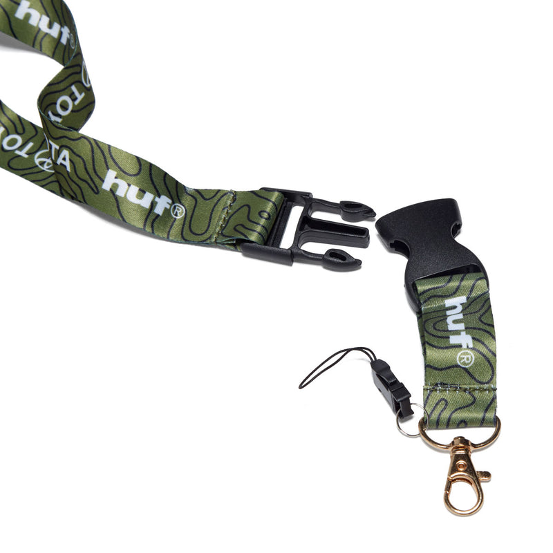 HUF x Toyota Trailhunter Lanyard - Green