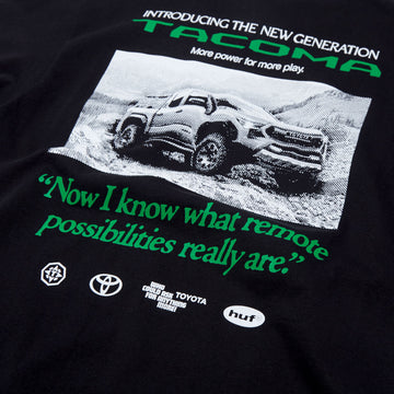 HUF x Toyota Trailhunter New Generation T-Shirt - Black