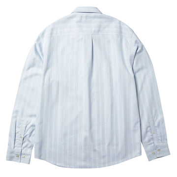 HUF Classic Arch Long Sleeve Oxford Shirt - Light Blue