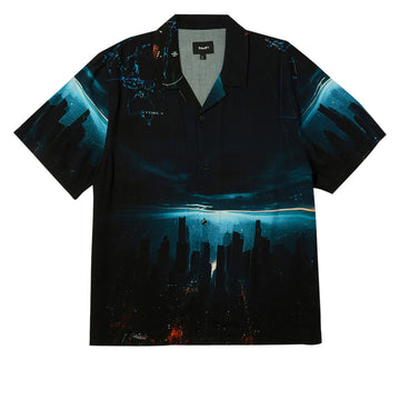 HUF Ground Control Resort Shirt - Black