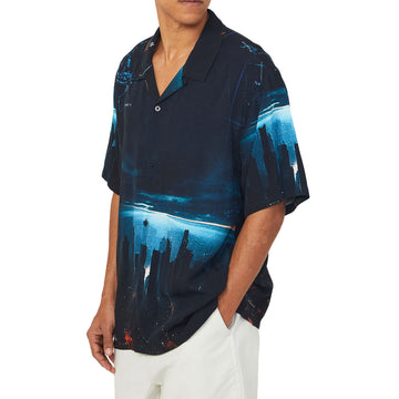 HUF Ground Control Resort Shirt - Black
