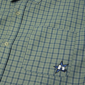 HUF H Star Plaid Shirt - Marine