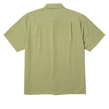 HUF Big Block Striped Shirt - Dried Herb