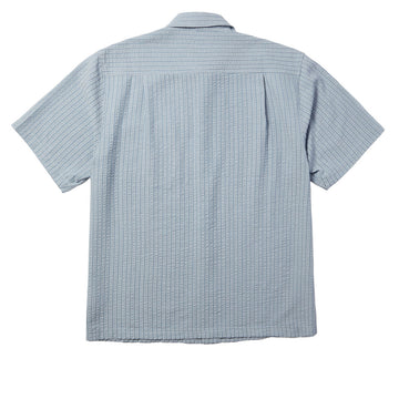 HUF Big Block Striped Shirt - Light Blue