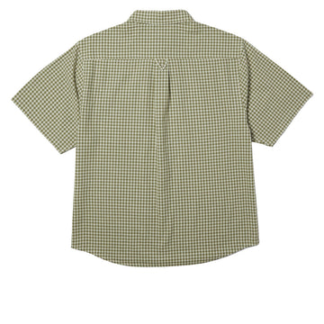 HUF 89 Micro Gingham Oxford Shirt - Natural