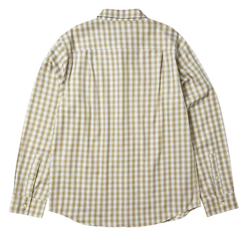 HUF H Star Long Sleeve Plaid Shirt - Putty