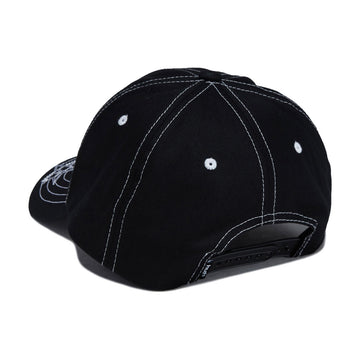 HUF Contrast H Star Snapback Hat - Black