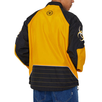 HUF Sector Jacket - Black/Yellow