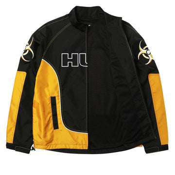 HUF Sector Jacket - Black/Yellow