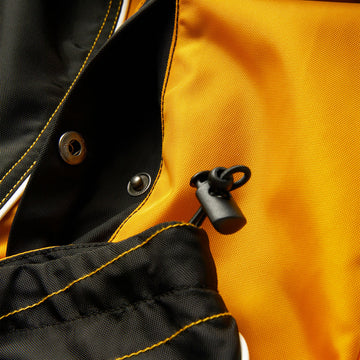 HUF Sector Jacket - Black/Yellow