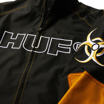 HUF Sector Jacket - Black/Yellow