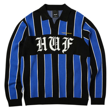HUF Midfield Jersey Sweater - Electric Blue