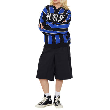 HUF Midfield Jersey Sweater - Electric Blue