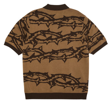 HUF Fantasies Knit Shirt - Brown