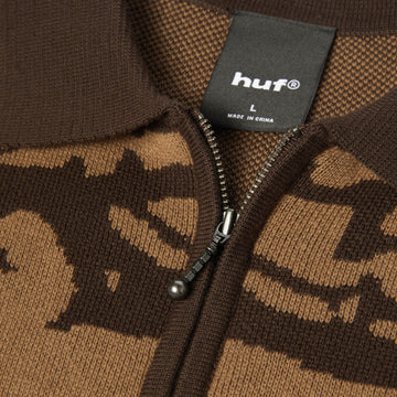 HUF Fantasies Knit Shirt - Brown