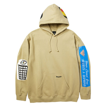 HUF Gimme The Loot Hoodie - Sand