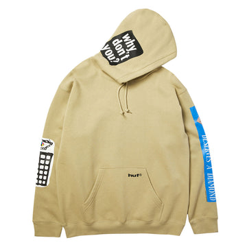 HUF Gimme The Loot Hoodie - Sand