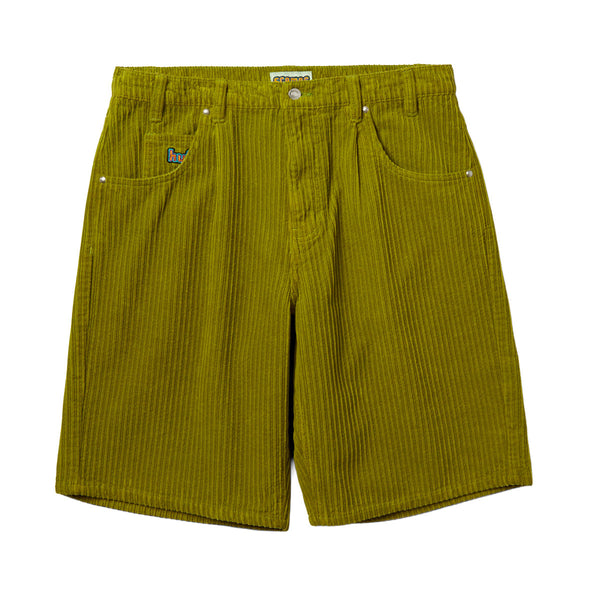 HUF Cromer Corduroy Shorts - Acid Green – CCS