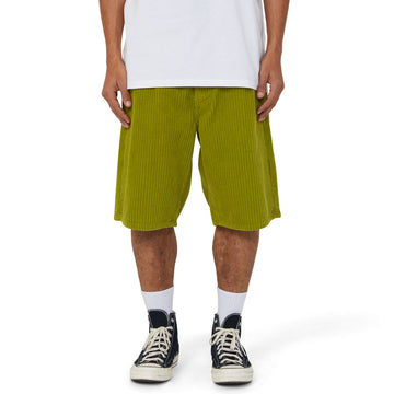 HUF Cromer Corduroy Shorts - Acid Green