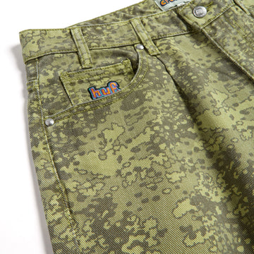 HUF Cromer Camo Jeans - Green