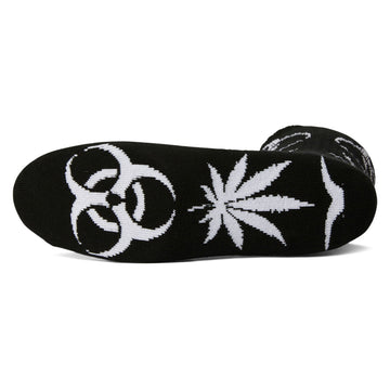HUF Sector Plantlifes Socks - Black