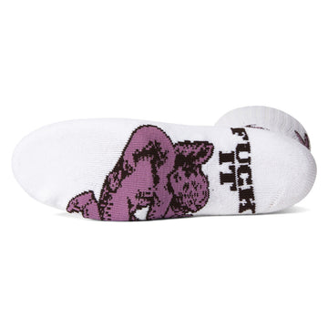 HUF Divine Crew Socks - White