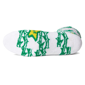 HUF Fantasies Crew Socks - White