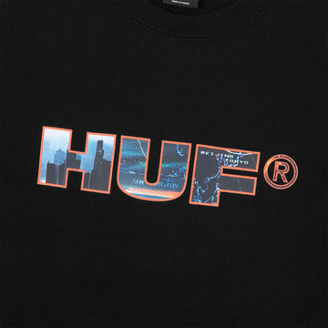 HUF Flight Path T-Shirt - Black
