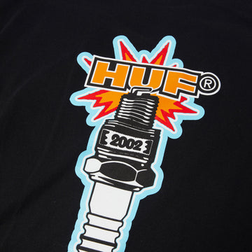 HUF Spark It Up T-Shirt - Black