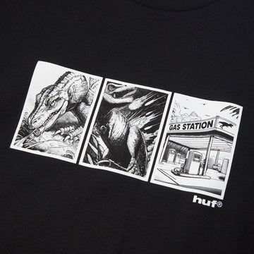 HUF Fossil Fuel T-Shirt - Black