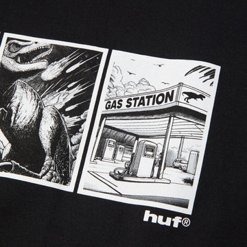 HUF Fossil Fuel T-Shirt - Black