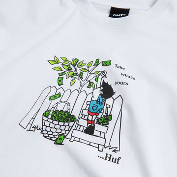 HUF Take Yours T-Shirt - White