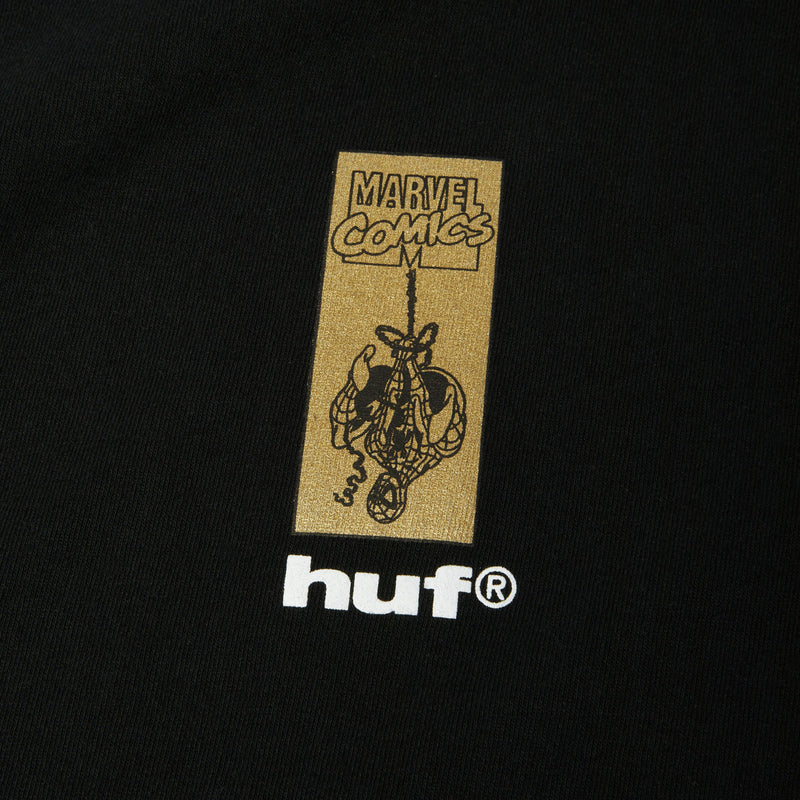 HUF x Spiderman Arachknight T-Shirt - Black