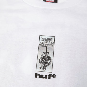 HUF x Spiderman Arachknight T-Shirt - White