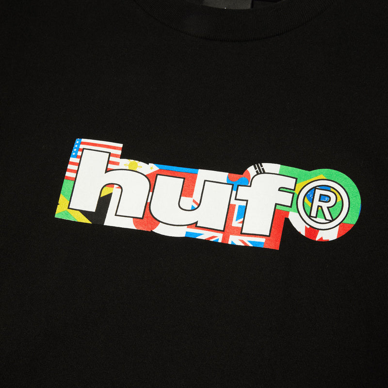 HUF x Mickey Mouse World Tour Silhouette T-Shirt - Black