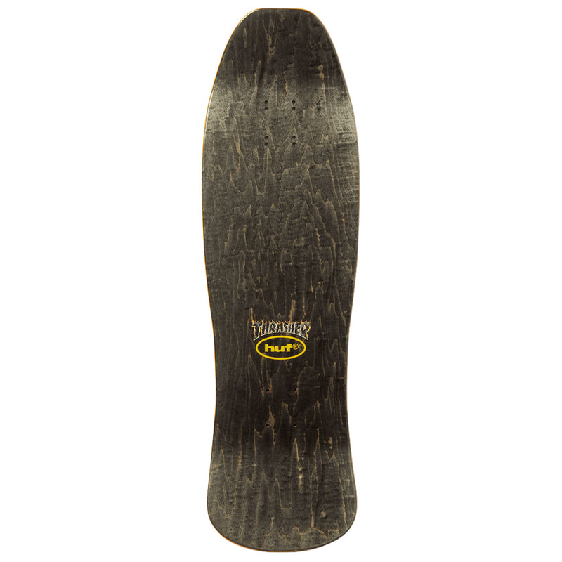 HUF x Thrasher Meltdown Cruiser Skateboard Complete - Black - 9.375