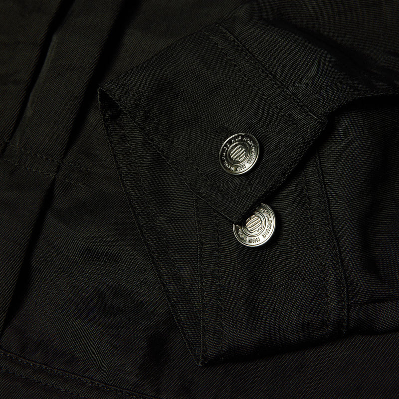 HUF x Thrasher Trucker Jacket - Black