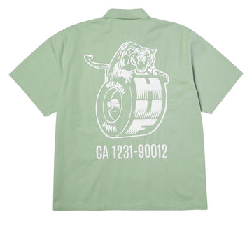 HUF Urethane Work Shirt - Mist Green