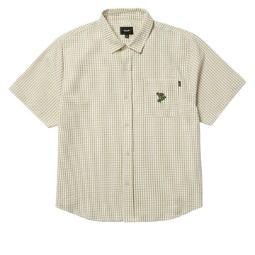 HUF Stuck On You Plaid Shirt - Natural