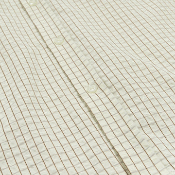 HUF Stuck On You Plaid Shirt - Natural