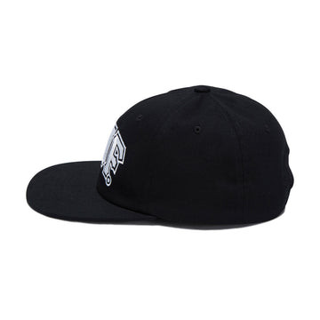 HUF Classic Arch Snapback Hat - Black/White