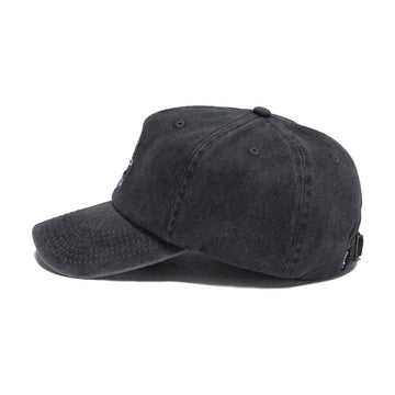 HUF Sol Denim 6 Panel CV Washed Hat - Washed Black