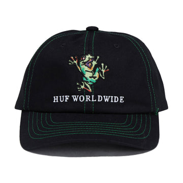 HUF Stuck On You 6 Panel CV Hat - Black