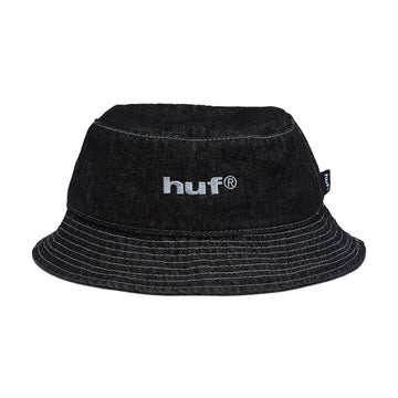 HUF Cassel Bucket Hat - Washed Black