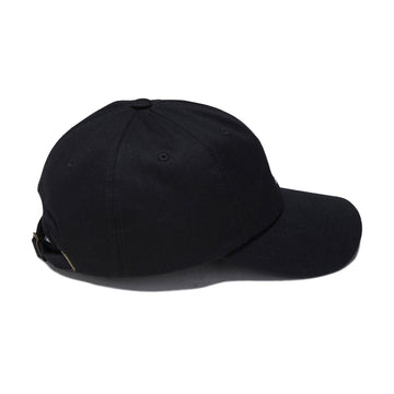 HUF 89 TT Logo 6 Panel CV Hat - Black/White