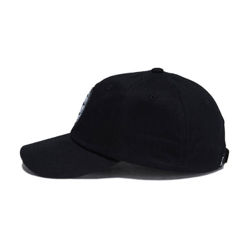 HUF Wide Angle 6 Panel CV Hat - Black